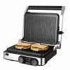 Parrilla eléctrica Cecotec Rock'nGrill Dual con placas extraíbles y reguladores de temperatura independientes