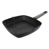 Imagen 2 Grill Polka Excellence 28 cm de aluminio fundido con revestimiento Teflon Profile. Fondo Full Induction indeformable apto para todas las cocinas y lavavajillas.