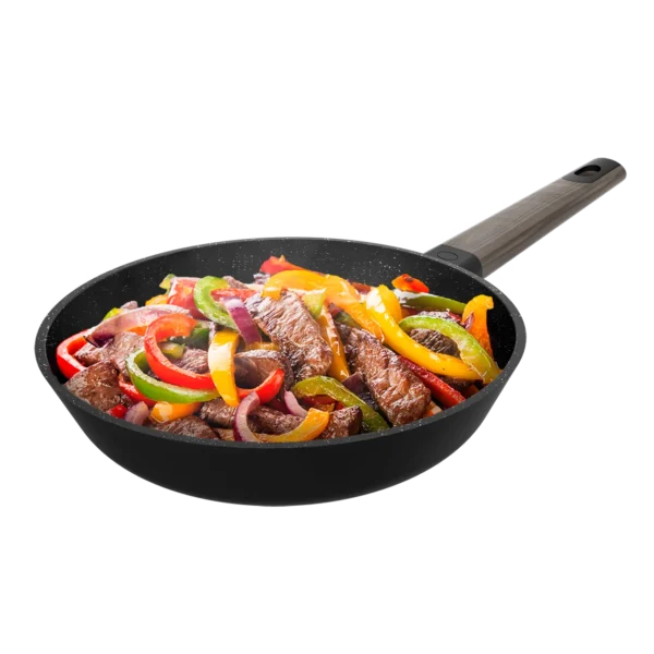 Imagen 2 Sartén de 20 cm Polka Excellence Bucket Force. Fabricada en aluminio fundido con revestimiento antiadherente de alta calidad. Apta para todas las cocinas.