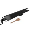 Plancha de asar eléctrica Cecotec Tasty&Grill 3000 RockWater XXL con superficie de gran tamaño y revestimiento de piedra