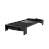 Imagen 2 Plancha eléctrica de 2150 W con superficie mixta grill y plancha. Revestimiento antiadherente, termostato regulable y apta para lavavajillas. Cocina saludable.