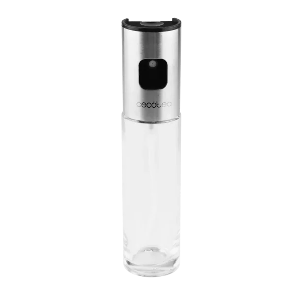 Imagen 2 Pulverizador de aceite Polka OilSpray 1000 de Cecotec. Capacidad de 100 ml, vidrio y acero inoxidable. Ideal para cocinar con menos grasa en tu CecoFry.