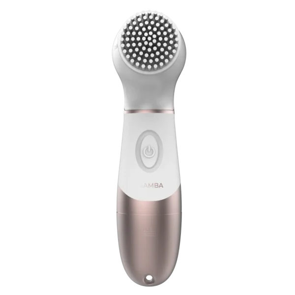 Imagen 3 Cepillo facial Bamba FaceCare TotalClean con 9 cabezales para cara, cuerpo y pies. Rotación 360º, diseño ergonómico y bolsa de viaje para un cuidado integral.