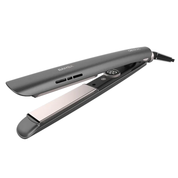 Plancha de pelo Bamba Ritualcare Ionic Sphere de Cecotec con placas de cerámica, turmalina y pantalla LED de control