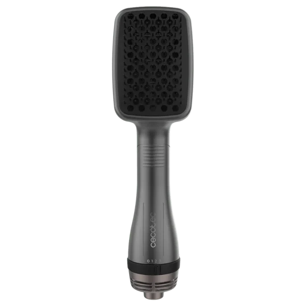 Imagen 2 Cepillo de aire Bamba CeramicCare Unique Square de Cecotec con tecnología iónica, revestimiento de cerámica y diseño cuadrado para alisar y dar volumen.