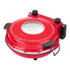 Imagen 2 Horno eléctrico para pizzas Fun Pizza&Co Mamma Mia Vista de 1200 W. Alcanza 420 ºC, incluye piedra antiadherente y ventana para control total del cocinado.
