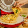 Imagen 7 Horno eléctrico para pizzas Fun Pizza&Co Mamma Mia Vista de 1200 W. Alcanza 420 ºC, incluye piedra antiadherente y ventana para control total del cocinado.