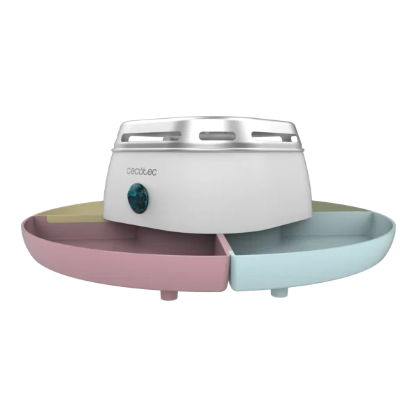 Imagen 2 Máquina de algodón de azúcar de 500 W con diseño retro. Totalmente desmontable para fácil limpieza, funciona con azúcar y caramelos duros.