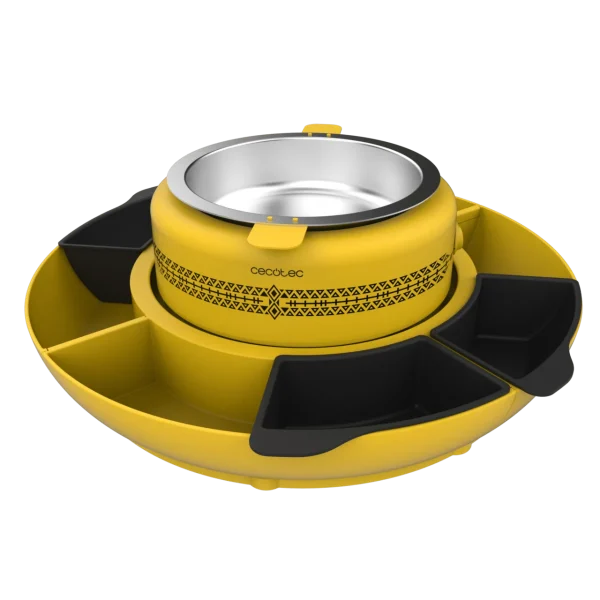 Imagen 2 Máquina para tacos Fun Taco ¡Ándale! con revestimiento RockStone y capacidad para 3 tortillas. 750 W de potencia, calentamiento rápido y placas antiadherentes.