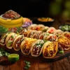 Imagen 3 Máquina para tacos Fun Taco ¡Ándale! con revestimiento RockStone y capacidad para 3 tortillas. 750 W de potencia, calentamiento rápido y placas antiadherentes.