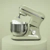 Imagen 3 Batidora amasadora Cecotec de 1200 W con 5 funciones, bol de 5 litros y función heladera. Repostería profesional con diseño vintage y movimiento planetario.
