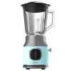 Imagen 2 Batidora de vaso retro de 800W con jarra de 1L y cuchillas de titanio negro. Triturado eficiente y diseño vintage para resultados homogéneos en cada receta.