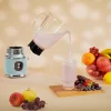 Imagen 6 Batidora de vaso retro de 800W con jarra de 1L y cuchillas de titanio negro. Triturado eficiente y diseño vintage para resultados homogéneos en cada receta.