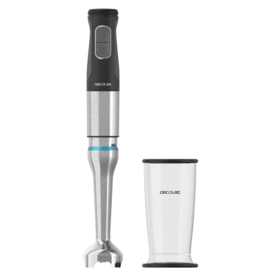 Batidora de mano Cecotec Katana 12 Jar B de 1200 W con pie XL y tecnología Perreo Move