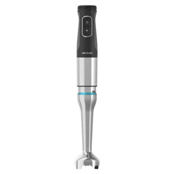 Imagen 2 Batidora de mano Cecotec Katana 12 Jar G de 1200 W con tecnología Perreo Move, pie XL, 21 velocidades y vaso medidor. Potencia y precisión para tus recetas.
