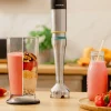 Imagen 4 Batidora de mano Cecotec Katana 12 Jar G de 1200 W con tecnología Perreo Move, pie XL, 21 velocidades y vaso medidor. Potencia y precisión para tus recetas.