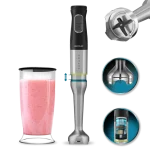 Batidora de mano Cecotec Katana 15 Jar D de 1500 W con pie XL y vaso medidor