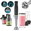Batidora de mano Katana 15 TotalDestroy Full G Screen con accesorios, pantalla LED y cuchillas contrarrotantes