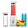 Batidora de smoothies Cecotec Power Titanium 500 EasyGo con vaso portátil y cuchillas de titanio negro