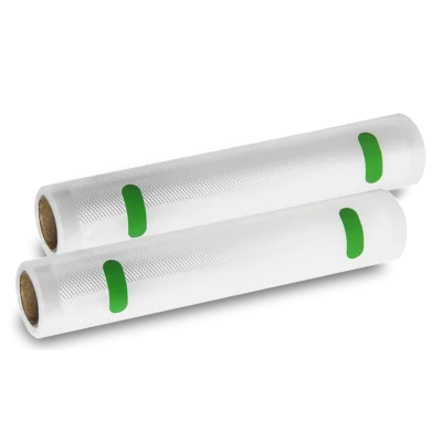 Pack de 2 rollos gofrados 20x600 cm Cecotec para envasadora al vacío y cocina a baja temperatura