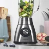 Imagen 6 Batidora de vaso Power Black Titanium 1800 de 1800 W con jarra termorresistente de 2,1 L y cuchillas de titanio negro para batidos y picar hielo perfectos.