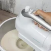 Imagen 6 Batidora de varillas Cecotec PowerTwist 500 Steel con 500 W, bol autogiratorio de 3,5 L, 5 velocidades y función Turbo para repostería y mezclas perfectas.