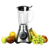 Batidora de vaso Cecotec Power Black Titanium 1300 PerfectMix con jarra de cristal y acabados en acero inoxidable