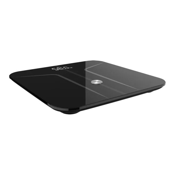 Imagen 3 Báscula de baño inteligente Cecotec Surface Precision 9750 Smart Healthy con bioimpedancia, Bluetooth y cristal templado. Mide 10 parámetros corporales.