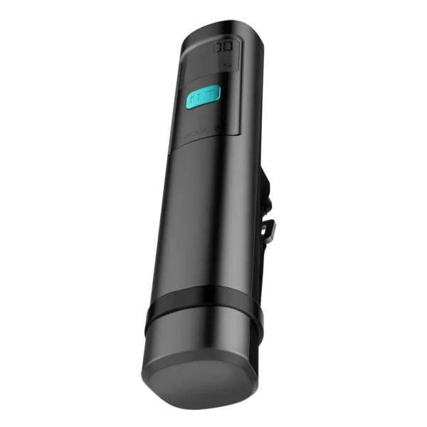 Imagen 3 Báscula de viaje Bamba TravelControl 5000 EcoPower sin pilas. Con dinamo, capacidad de 50 kg y diseño compacto. Ideal para pesar maletas con máxima precisión.