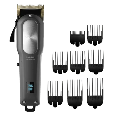 Cortapelos Bamba PrecisionCare Pro Clipper Titanium Go con accesorios y cuchillas de acero inoxidable de alta precisión