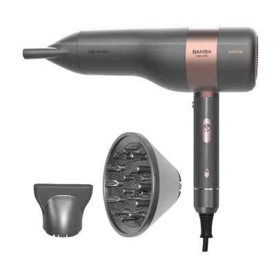 Secador de pelo iónico Bamba IoniCare 6000 RockStar Vision con motor digital y pantalla LCD