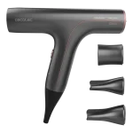 Secador de pelo Cecotec Bamba Ionicare 6000 RockStar Soft con motor digital y accesorios magnéticos