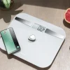 Imagen 7 Báscula de baño Cecotec EcoPower 10200 Smart Healthy White sin pilas. Conexión App, vidrio templado y sensores de alta precisión para un control exacto.
