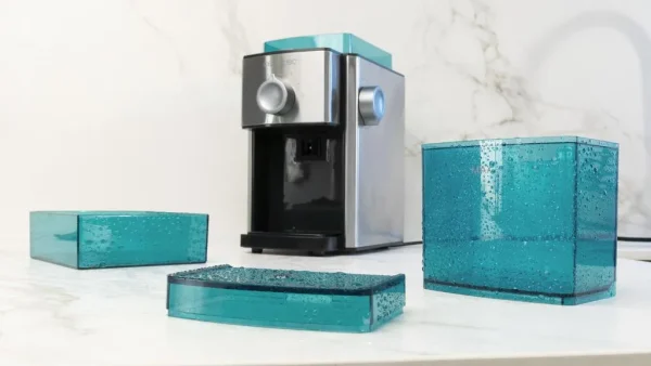 Imagen 8 Molinillo de café SteelMill 2000 Adjust con 150 W, muelas planas y 17 niveles de molienda. Depósito de 250 g y cuerpo de acero inoxidable de alta calidad.