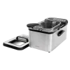 Imagen 2 Freidora CleanFry Luxury 3000 de 3,2 L y 2400 W. Acero inoxidable, filtro OilClean, 5 programas y tapa con ventana. Frituras crujientes y limpias de forma fácil.