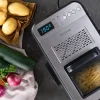 Imagen 6 Freidora CleanFry Luxury 3000 de 3,2 L y 2400 W. Acero inoxidable, filtro OilClean, 5 programas y tapa con ventana. Frituras crujientes y limpias de forma fácil.