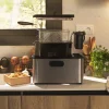 Imagen 6 Freidora digital de 4,2 L y 3270 W con filtro OilCleaner. Cocina rápida con 5 programas, cuerpo de acero inoxidable y piezas aptas para lavavajillas.