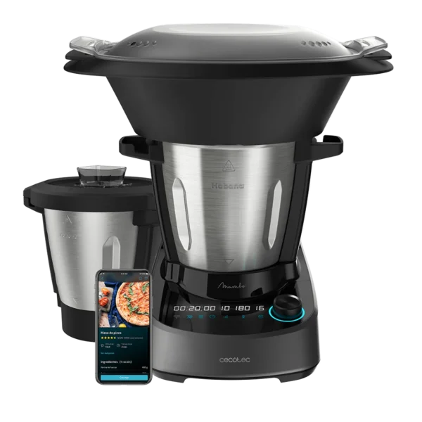 Robot de cocina Cecotec Mambo 11090 Habana con jarra cerámica y pantalla táctil