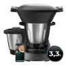 Imagen 3 Robot de cocina WiFi con 37 funciones y App. Incluye jarra Habana antiadherente, báscula integrada y sistema OneClick para cambio fácil de accesorios.