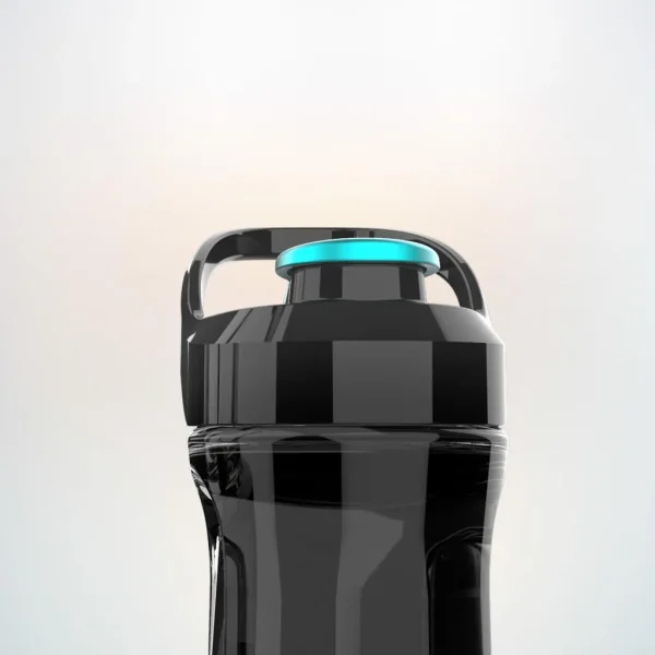 Imagen 7 Batidora de smoothies compacta con 300 W, cuchillas de titanio negro y vaso portátil de 570 ml. Ideal para batidos saludables y fáciles de transportar a diario.