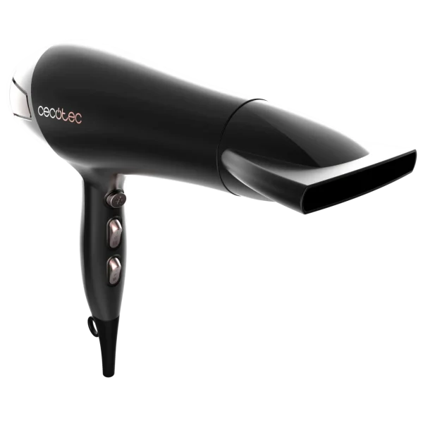 Imagen 2 Secador de pelo iónico de 2400W con motor AC profesional, gran caudal de aire y tecnología Real Ion para un cabello brillante, suave y sin encrespamiento.