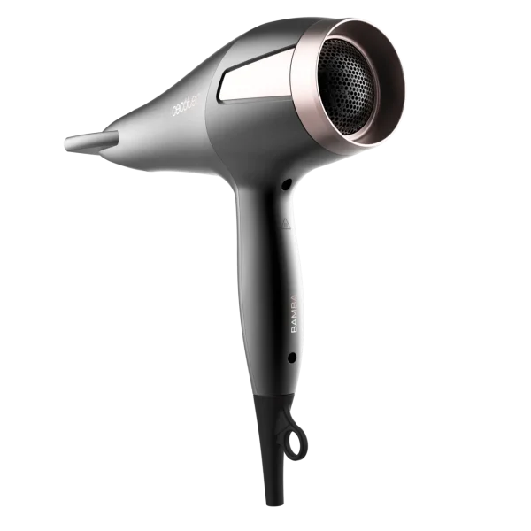 Imagen 3 Secador de pelo iónico de 2400W con motor AC profesional, gran caudal de aire y tecnología Real Ion para un cabello brillante, suave y sin encrespamiento.