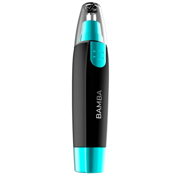 Imagen 4 Cortapelos de nariz y orejas Bamba PrecisionCare NoseTrim con cuchillas de acero inoxidable y diseño ergonómico para un corte preciso, seguro y sin tirones.