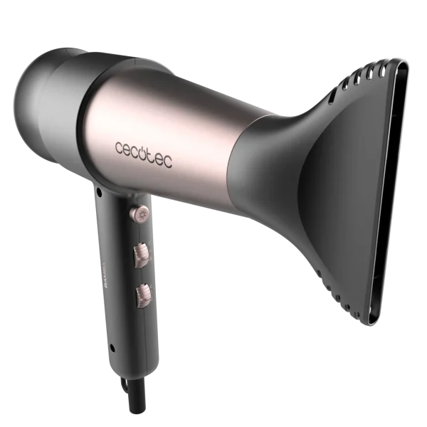 Imagen 2 Secador de pelo digital Bamba IoniCare RockStar Retro con 2000 W, motor de 110000 rpm y tecnología de iones para un cabello brillante y sin encrespamiento.