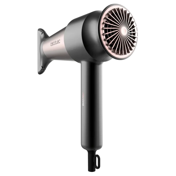 Imagen 3 Secador de pelo digital Bamba IoniCare RockStar Retro con 2000 W, motor de 110000 rpm y tecnología de iones para un cabello brillante y sin encrespamiento.