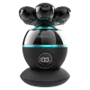 Imagen 2 Afeitadora de cabeza Cecotec Bamba PrecisionCare Skull Shaver con 7 cuchillas flotantes, pantalla digital y base de carga para un afeitado apurado.