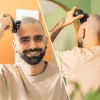 Imagen 5 Afeitadora de cabeza Cecotec Bamba PrecisionCare Skull Shaver con 7 cuchillas flotantes, pantalla digital y base de carga para un afeitado apurado.