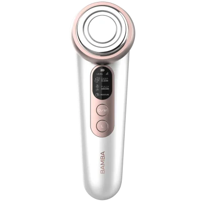 Masajeador facial Bamba FaceCare LightSonic de Cecotec con cabezal de fototerapia y pantalla LCD
