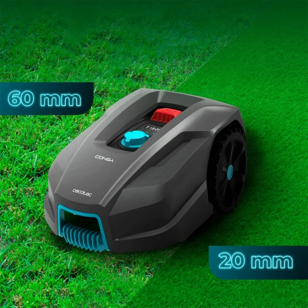 Imagen 5 Robot cortacésped Conga GrassHopper 800 Connected con motor Digital Brushless. Cubre hasta 800 m2, supera pendientes del 35% y se controla mediante APP.