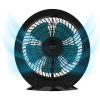 Ventilador de suelo EnergySilence 4500 Power Box Black con rejilla giratoria y temporizador